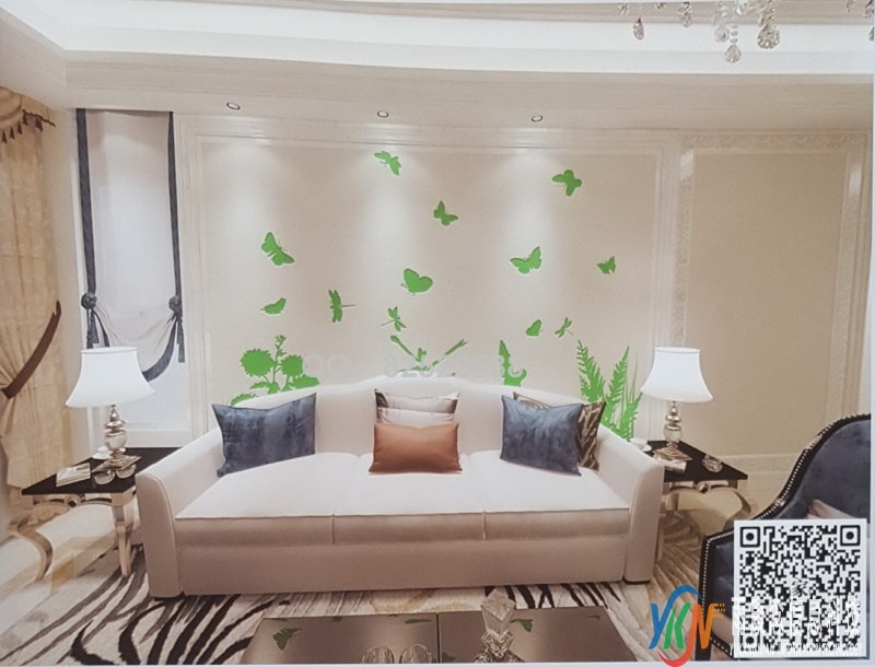 VR全景欧式风格沙发背景绿色草长莺飞119