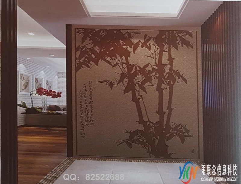 竹子棕色底玄关过道XG008