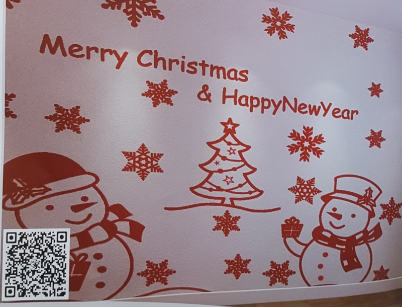 VR全景现代风格卧室背景圣诞新年快乐291