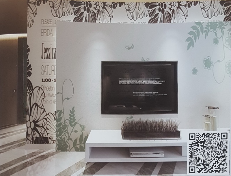 VR全景现代风格电视背景对花292