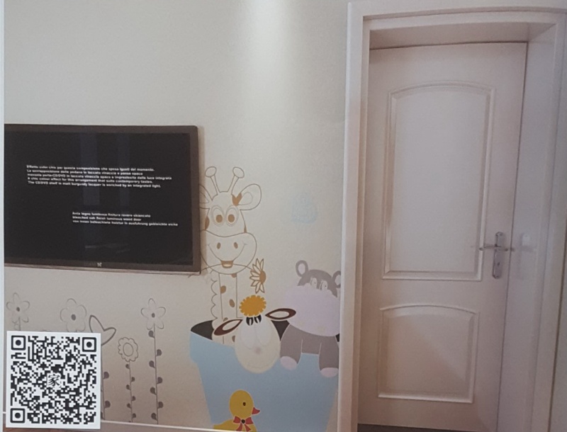 VR全景现代风格儿童房背景卡通306
