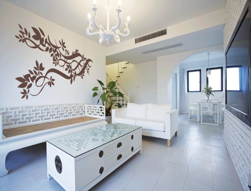 泥师傅现代背景墙XD-013
