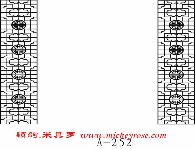 兰舍传统背景墙DQQSH-55 免费