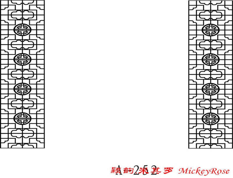 兰舍传统背景墙QQSH-55 免费