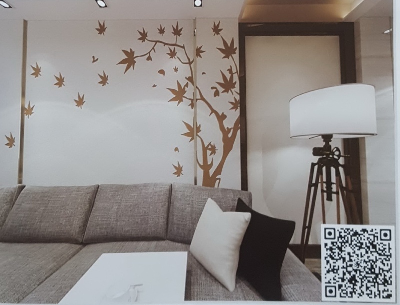 VR全景现代风格沙发背景枫树373