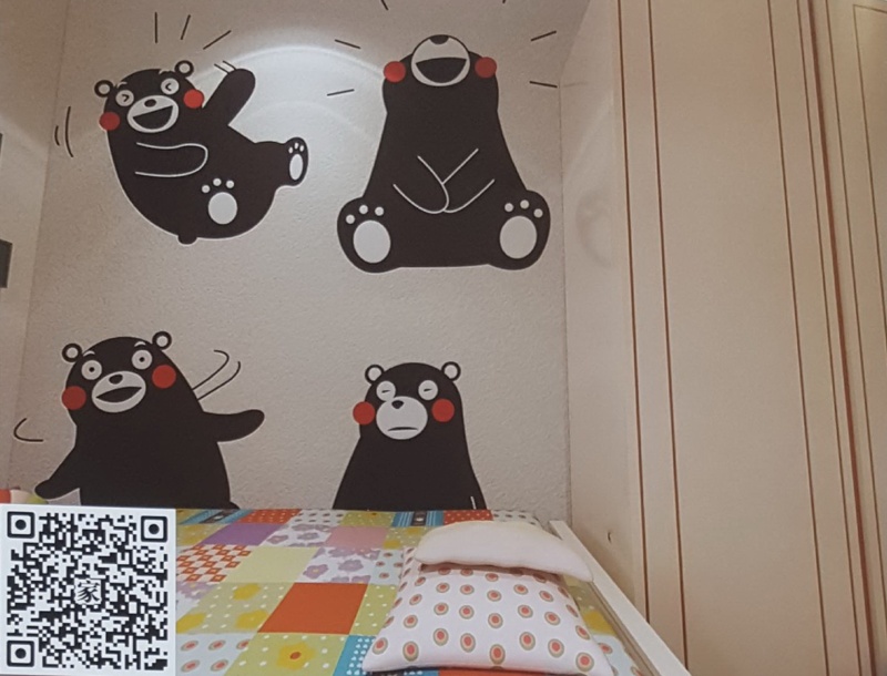 VR全景现代风格儿童房背景378