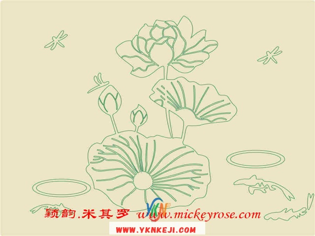 兰舍壁纸花系列：DHKFG-23