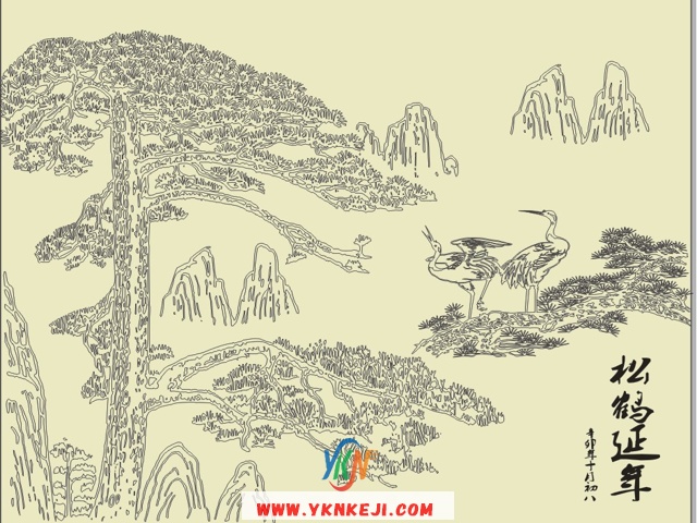 中式风格 琴棋书画QQSH-137: