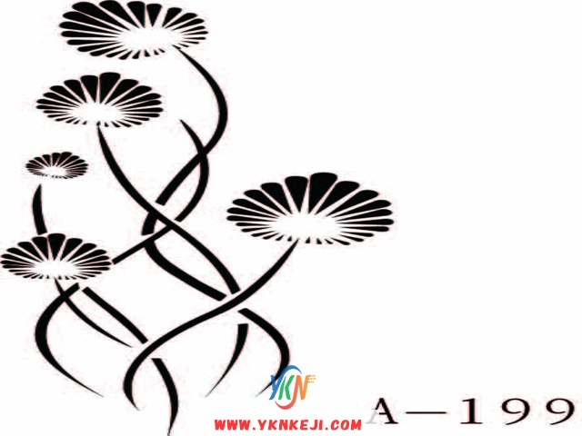 中式风格 花开富贵HKFG-113: