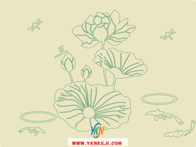 中式风格 花开富贵HKFG-23: