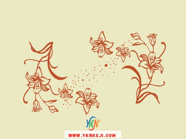 中式风格 花开富贵HKFG-364: