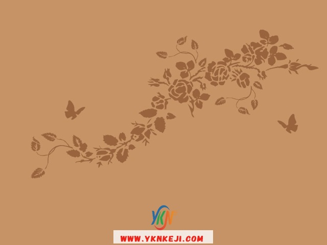 中式风格 花开富贵HKFG-389: