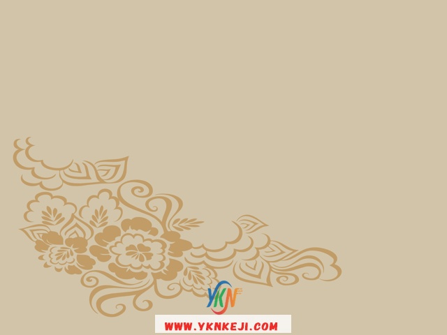 中式风格 花开富贵HKFG-404: