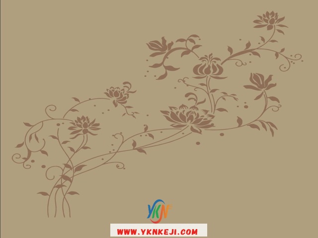 中式风格 花开富贵HKFG-412: