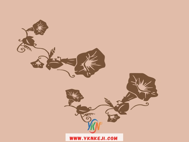 中式风格 花开富贵HKFG-445:
