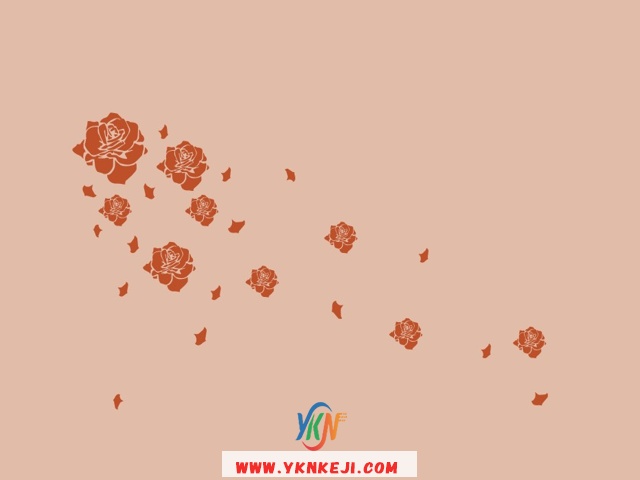 中式风格 花开富贵HKFG-503: