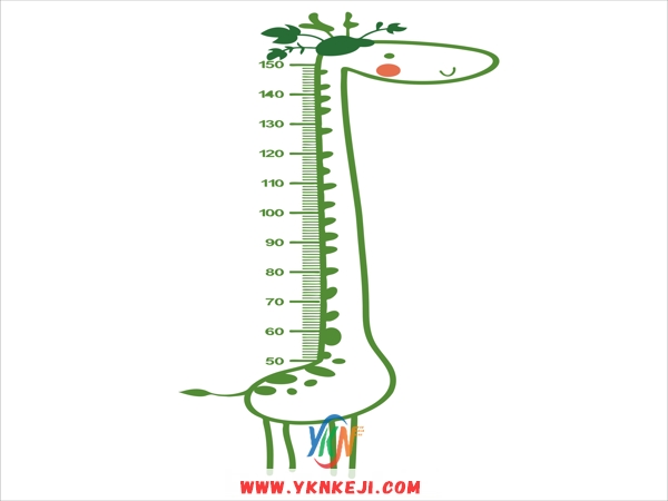 SG1 身高系列:长颈鹿矢量图