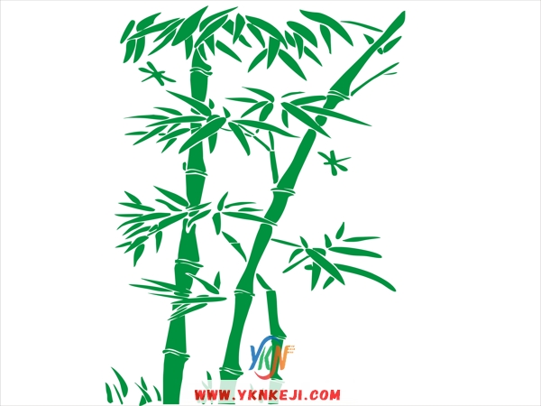 SH37 字画系列:竹子主题