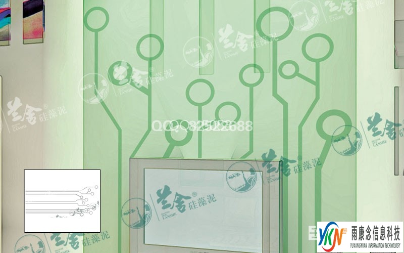 兰舍硅藻泥树系列矢量图CDR 文泰下载